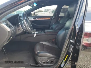 2018 Genesis G80 Sport with VIN KMHGN4JB4JU216186, listed as a Copart auction lot 61185455 with 62,147 mi miles and Salvage title. Bid and sale history available at DreamBid. Image 7.