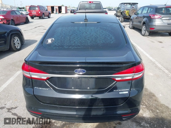 2017 Ford Fusion Titanium with VIN 3FA6P0K91HR257462, listed as a IAAI auction lot 42079361 with 124,914 mi miles and . Bid and sale history available at DreamBid. Image 16.