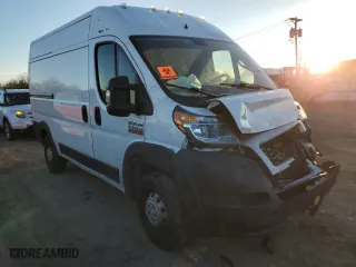 2019 Ram ProMaster Cargo Van with VIN 3C6TRVBG5KE549740, listed as a Copart auction lot 84484284 with 0 mi miles and Salvage Title. Bid and sale history available at carsss.com. Image 4.