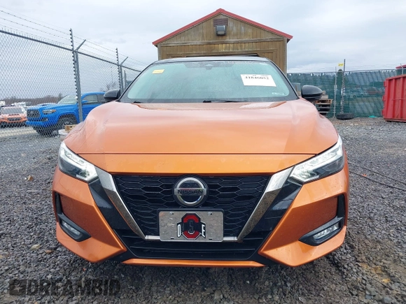 2021 Nissan Sentra SR with VIN 3N1AB8DV5MY288065, listed as a IAAI auction lot 41846052 with 51,715 mi miles. Bid and sale history available at carsss.com. Image 13.