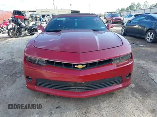 2015 Chevrolet Camaro LT with VIN 2G1FF3D37F9275788, listed as a IAAI auction lot 41109936 with 87,198 mi miles. Bid and sale history available at carsss.com. Image 12.
