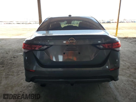 2021 Nissan Sentra SR with VIN 3N1AB8DV5MY308945, listed as a Copart auction lot 46345205 with 33,674 mi miles and Salvage Title. Bid and sale history available at DreamBid. Image 6.