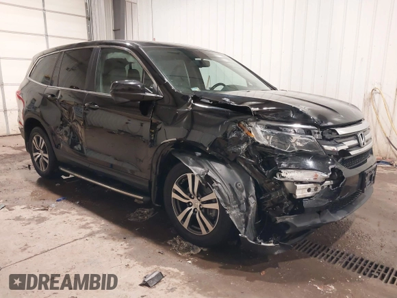 2018 Honda Pilot EX-L z VIN 5FNYF6H82JB014516, wystawiony jako IAAI lot #41615682 z przebiegiem 87 067 mil mil oraz . Historia ofert i sprzedaży dostępna na DreamBid. Obrazek 1.