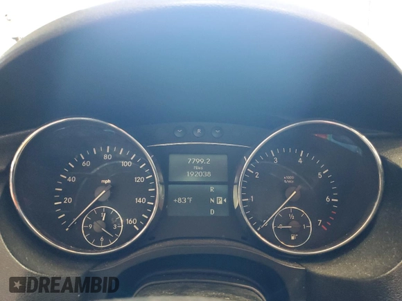 2008 Mercedes-Benz R 3.5L with VIN 4JGCB65E88A064044, listed as a Copart auction lot 61791755 with 192,038 mi miles and Clean title. Bid and sale history available at DreamBid. Image 9.