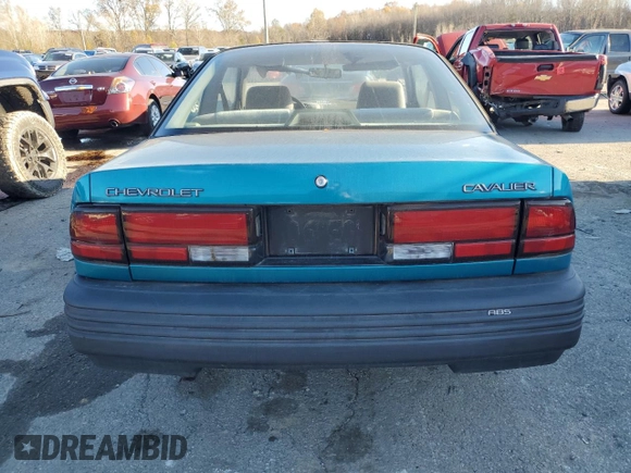 1993 Chevrolet Cavalier with VIN 1G1JC1441P7342890, listed as a Copart auction lot 81560684 with 70,398 mi miles and Clean Title. Bid and sale history available at DreamBid. Image 6.
