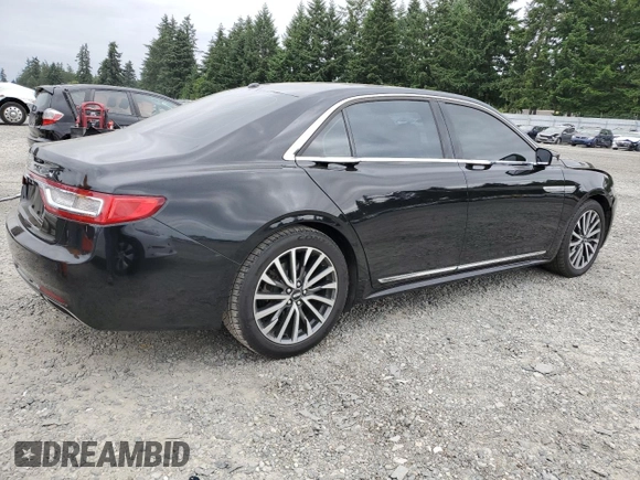 2017 Lincoln Continental Select z VIN 1LN6L9SK1H5637381, wystawiony jako Copart lot #60601455 z przebiegiem 57 017 mil mil oraz Szkoda całkowita • Salvage title. Historia ofert i sprzedaży dostępna na DreamBid. Obrazek 3.