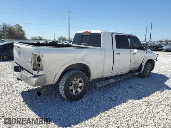 2012 Ram 2500 Laramie Limited z VIN 3C6UD5PL2CG283883, wystawiony jako Copart lot #49838375 z przebiegiem 316 449 mil mil oraz Szkoda całkowita • Salvage title. Historia ofert i sprzedaży dostępna na DreamBid. Obrazek 3.