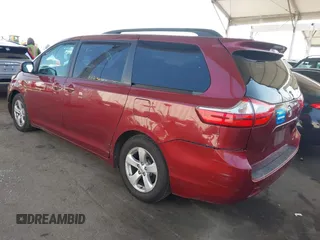 2015 Toyota Sienna LE AAS with VIN 5TDKK3DC7FS563562, listed as a IAAI auction lot 42374720 with 95,040 mi miles and . Bid and sale history available at DreamBid. Image 3.