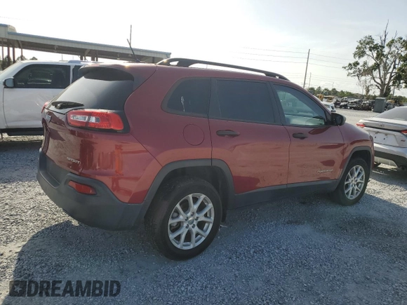 2017 Jeep Cherokee Sport z VIN 1C4PJLAB9HW640648, wystawiony jako Copart lot #59967995 z przebiegiem 120 862 mil mil oraz Szkoda całkowita • Salvage title. Historia ofert i sprzedaży dostępna na DreamBid. Obrazek 3.