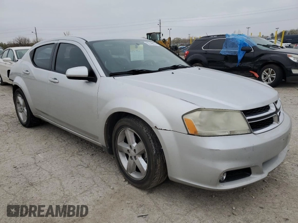 2011 Dodge Avenger Lux with VIN 1B3BD2FGXBN572343, listed as a Copart auction lot 52746035 with Not Provided miles and Salvage Title. Bid and sale history available at carsss.com. Image 4.