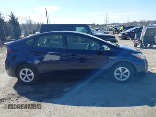 2013 Toyota Prius One with VIN JTDKN3DU9D0351178, listed as a IAAI auction lot 41705786 with 98,524 mi miles. Bid and sale history available at carsss.com. Image 13.