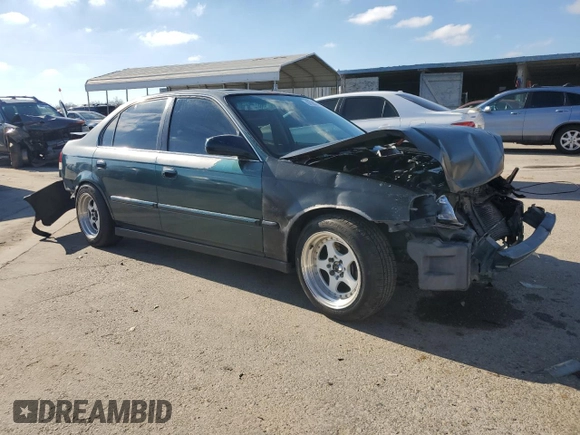 1998 Honda Civic EX with VIN 2HGEJ8549WH602267, listed as a Copart auction lot 87268494 with 219,779 mi miles and Salvage Title. Bid and sale history available at carsss.com. Image 4.