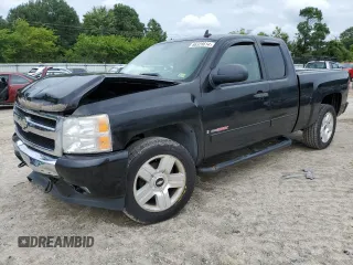 2007 Chevrolet Silverado 1500 LT w/2LT with VIN 2GCEC19Y971627161, listed as a Copart auction lot 66328614 with 178,177 mi miles and Salvage Title. Bid and sale history available at carsss.com. Image 1.