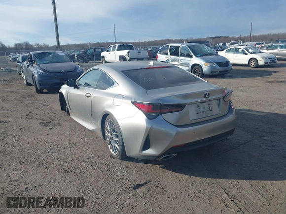 2019 Lexus RC 350 z VIN JTHHZ5BC8K5020322, wystawiony jako IAAI lot #41628891 z przebiegiem 49 379 mil mil oraz . Historia ofert i sprzedaży dostępna na DreamBid. Obrazek 3.