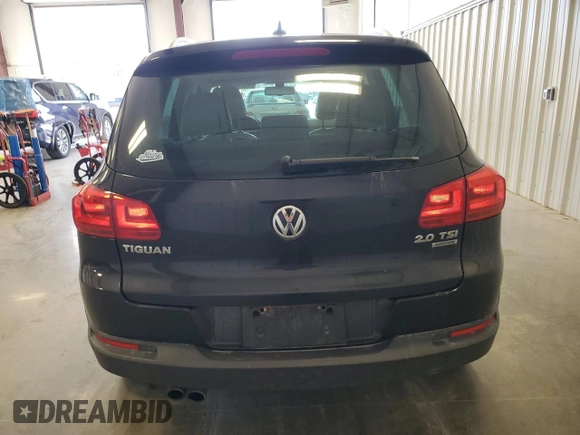 2012 Volkswagen Tiguan S with VIN WVGBV7AX9CW541088, listed as a Copart auction lot 49881585 with 141,540 mi miles and Salvage Title. Bid and sale history available at DreamBid. Image 6.
