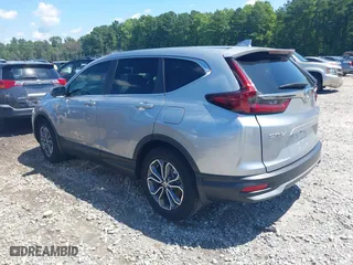 2022 Honda CR-V EX-L with VIN 7FARW1H83NE024361, listed as a IAAI auction lot 40058926 with 24,935 mi miles. Bid and sale history available at carsss.com. Image 3.