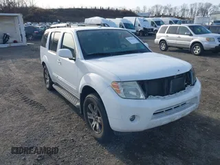 2010 Nissan Pathfinder SE with VIN 5N1AR1NB9AC606094, listed as a IAAI auction lot 41384526 with 217,202 mi miles and . Bid and sale history available at DreamBid. Image 1.