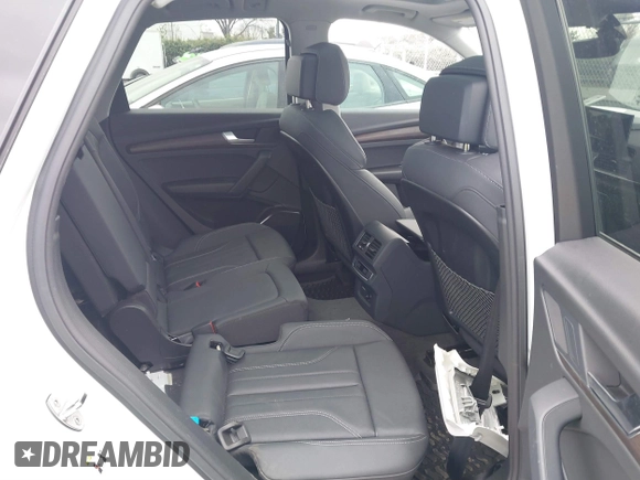 2024 Audi Q5 S line Premium with VIN WA1GAAFY4R2014543, listed as a IAAI auction lot 41704011 with 10,826 mi miles and . Bid and sale history available at DreamBid. Image 8.
