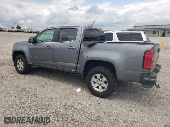 2020 Chevrolet Colorado 2WD Work Truck with VIN 1GCGSBEAXL1239348, listed as a Copart auction lot 58490295 with 66,665 mi miles and Salvage title. Bid and sale history available at DreamBid. Image 2.