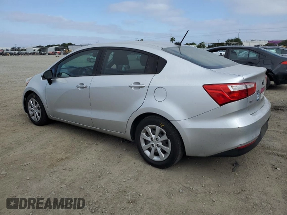 2016 Kia Rio LX with VIN KNADM4A3XG6677356, listed as a Copart auction lot 54021065 with 139,451 mi miles and Salvage Title. Bid and sale history available at carsss.com. Image 2.