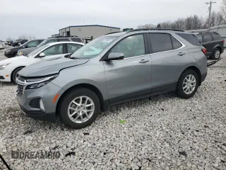 2023 Chevrolet Equinox LT z VIN 3GNAXUEG7PS216127, wystawiony jako Copart lot #51624825 z przebiegiem 19 336 mil mil oraz Szkoda całkowita • Salvage title. Historia ofert i sprzedaży dostępna na DreamBid. Obrazek 1.