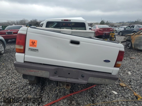 1997 Ford Ranger XLT with VIN 1FTCR14X8VPA12931, listed as a Copart auction lot 88411675 with 0 mi miles and Non Repairable. Bid and sale history available at carsss.com. Image 6.