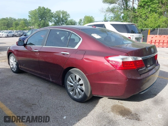2013 Honda Accord EX-L with VIN 1HGCR2F87DA097551, listed as a IAAI auction lot 42236432 with 185,998 mi miles and . Bid and sale history available at DreamBid. Image 3.