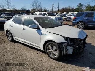 2016 Kia Optima Hybrid with VIN KNAGM4AD8G5096160, listed as a Copart auction lot 79064524 with 55,133 mi miles and Salvage Title. Bid and sale history available at carsss.com. Image 4.