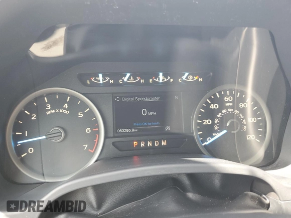 2018 Ford F-150 XL with VIN 1FTFW1EG3JFB90993, listed as a Copart auction lot 64446865 with 63,295 mi miles and Salvage title. Bid and sale history available at DreamBid. Image 9.