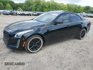2019 Cadillac CTS Luxury RWD with VIN 1G6AR5SX9K0125005, listed as a Copart auction lot 55144685 with 116,762 mi miles and Salvage title. Bid and sale history available at DreamBid. Image 1.