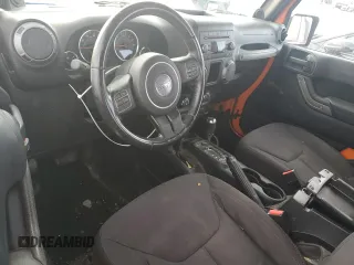 2013 Jeep Wrangler Sport with VIN 1C4AJWAG7DL550851, listed as a Copart auction lot 88639225 with Not Provided miles and Salvage Title. Bid and sale history available at carsss.com. Image 8.