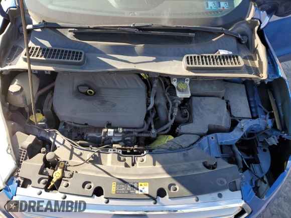 2017 Ford Escape SE with VIN 1FMCU9GD6HUE41887, listed as a Copart auction lot 88399125 with Not Provided miles and Salvage Title. Bid and sale history available at DreamBid. Image 12.