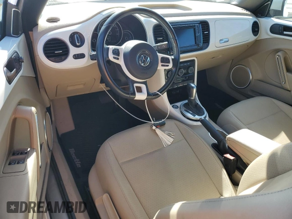 2018 Volkswagen Beetle S with VIN 3VW5DAAT1JM510524, listed as a Copart auction lot 49576915 with 48,750 mi miles and Salvage title. Bid and sale history available at DreamBid. Image 8.