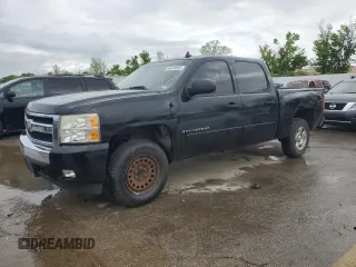 2007 Chevrolet Silverado 1500 LT w/1LT with VIN 3GCEC13J27G525848, listed as a Copart auction lot 55434655 with 188,483 mi miles and Clean Title. Bid and sale history available at carsss.com. Image 1.