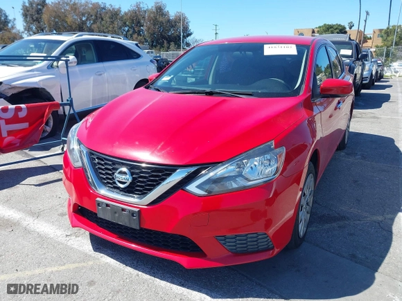 2017 Nissan Sentra SV with VIN 3N1AB7AP3HL650865, listed as a IAAI auction lot 41831102 with 89,252 mi miles. Bid and sale history available at carsss.com. Image 17.