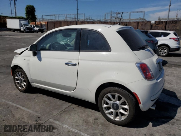2017 FIAT 500 Pop z VIN 3C3CFFKR6HT700120, wystawiony jako Copart lot #52391825 z przebiegiem 54 197 mil mil oraz Szkoda całkowita • Salvage title. Historia ofert i sprzedaży dostępna na DreamBid. Obrazek 2.
