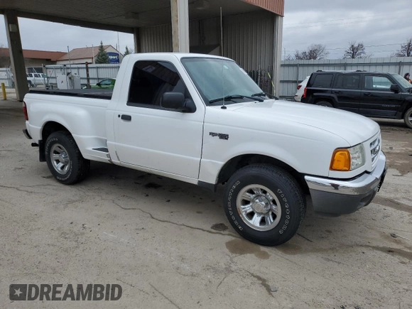 2003 Ford Ranger XL with VIN 1FTYR10D03PB77483, listed as a Copart auction lot 50459915 with 135,305 mi miles and Clean Title. Bid and sale history available at DreamBid. Image 4.