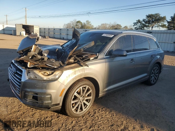2017 Audi Q7 Premium Plus with VIN WA1LAAF77HD022306, listed as a Copart auction lot 47465505 with 0 mi miles and Non Repairable. Bid and sale history available at carsss.com. Image 1.
