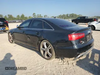 2013 Audi S6 Prestige with VIN WAUF2AFC8DN047262, listed as a Copart auction lot 71652804 with 142,609 mi miles and Salvage Title. Bid and sale history available at carsss.com. Image 2.