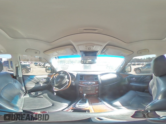 2015 Infiniti QX80 with VIN JN8AZ2ND4F9770423, listed as a Copart auction lot 48514955 with 88,688 mi miles and Salvage title. Bid and sale history available at DreamBid. Image 12.