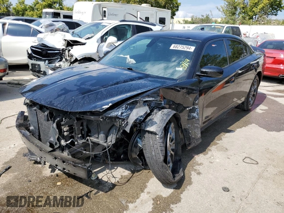 2018 Dodge Charger GT with VIN 2C3CDXJG2JH194926, listed as a Copart auction lot 68275294 with 84,292 mi miles and Salvage Title. Bid and sale history available at carsss.com. Image 1.