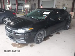2016 Dodge Dart SE with VIN 1C3CDFAA7GD749932, listed as a IAAI auction lot 42158271 with 124,639 mi miles. Bid and sale history available at carsss.com. Image 2.