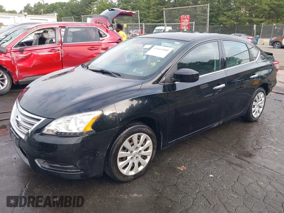 2014 Nissan Sentra SV with VIN 3N1AB7AP2EY203250, listed as a IAAI auction lot 42665080 with 56,202 mi miles and . Bid and sale history available at DreamBid. Image 17.