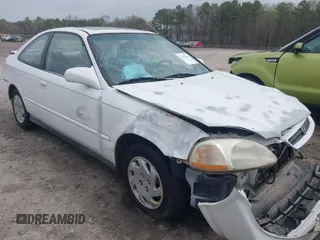 1996 Honda Civic EX with VIN 1HGEJ8249TL067640, listed as a IAAI auction lot 41863261 with 255,326 mi miles. Bid and sale history available at carsss.com. Image 1.