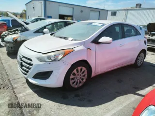 2016 Hyundai Elantra GT with VIN KMHD35LH1GU264415, listed as a Copart auction lot 66244884 with 104,293 mi miles and Clean Title. Bid and sale history available at carsss.com. Image 1.