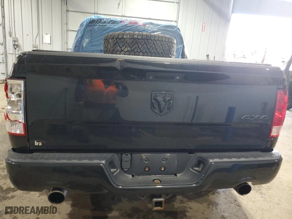2018 Ram 1500 Express with VIN 1C6RR7FT9JS138995, listed as a Copart auction lot 84544174 with 0 mi miles and Salvage Title. Bid and sale history available at carsss.com. Image 6.