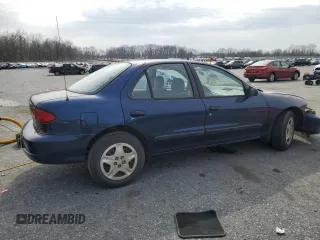 2001 Chevrolet Cavalier LS with VIN 1G1JF524817357637, listed as a Copart auction lot 47630445 with 72,534 mi miles and Salvage Title. Bid and sale history available at DreamBid. Image 3.