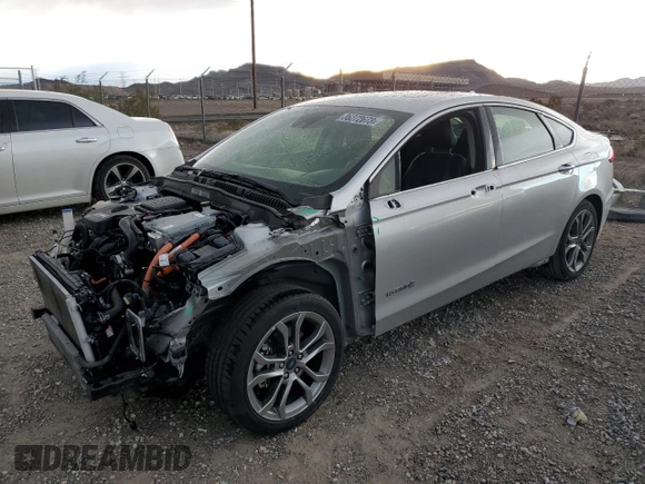2019 Ford Fusion Hybrid Titanium with VIN 3FA6P0RU9KR153657, listed as a Copart auction lot 36272673 with 52,852 mi miles. Bid and sale history available at carsss.com. Image 1.