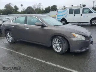 2012 Nissan Maxima 3.5 SV with VIN 1N4AA5AP1CC825273, listed as a Copart auction lot 46003585 with 202,175 mi miles and Clean Title. Bid and sale history available at carsss.com. Image 4.