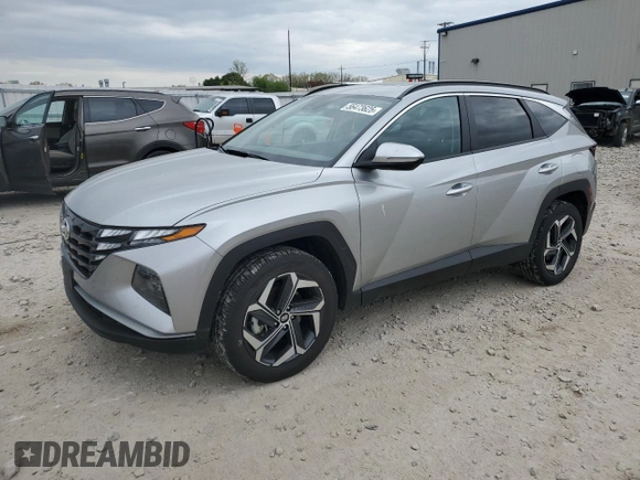2023 Hyundai Tucson SEL z VIN 5NMJFCAEXPH236650, wystawiony jako Copart lot #56473625 z przebiegiem 45 041 mil mil oraz Szkoda całkowita • Salvage title. Historia ofert i sprzedaży dostępna na DreamBid. Obrazek 1.